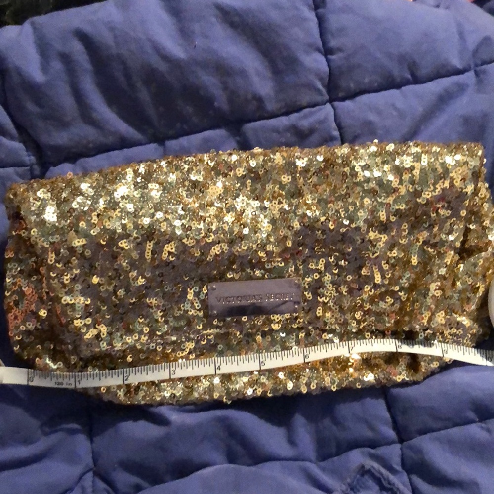 Victoria’s Secret Gold evening clutch